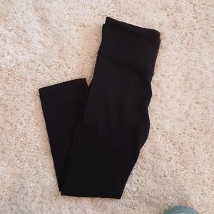lululemon crop black leggings